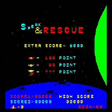 Speak & Rescue screen shot title